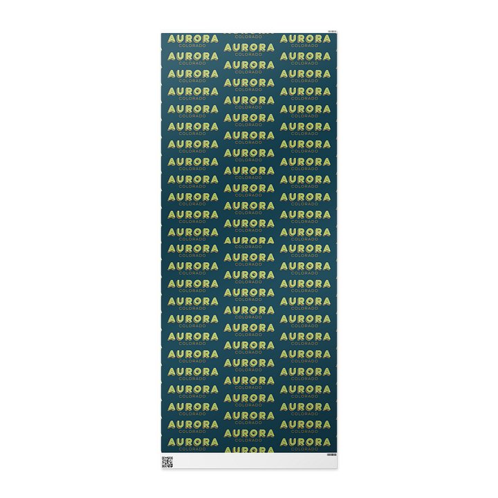 Aurora CO Wrapping Paper product image (2)