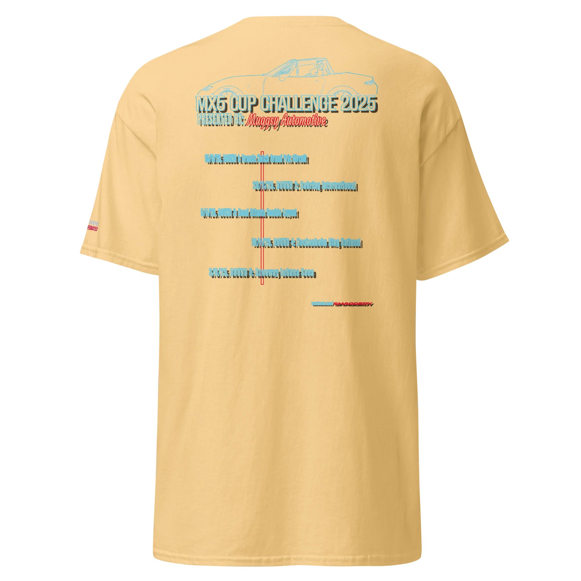 MX5 Cup Challenge Tee (Yellow) product image (1)