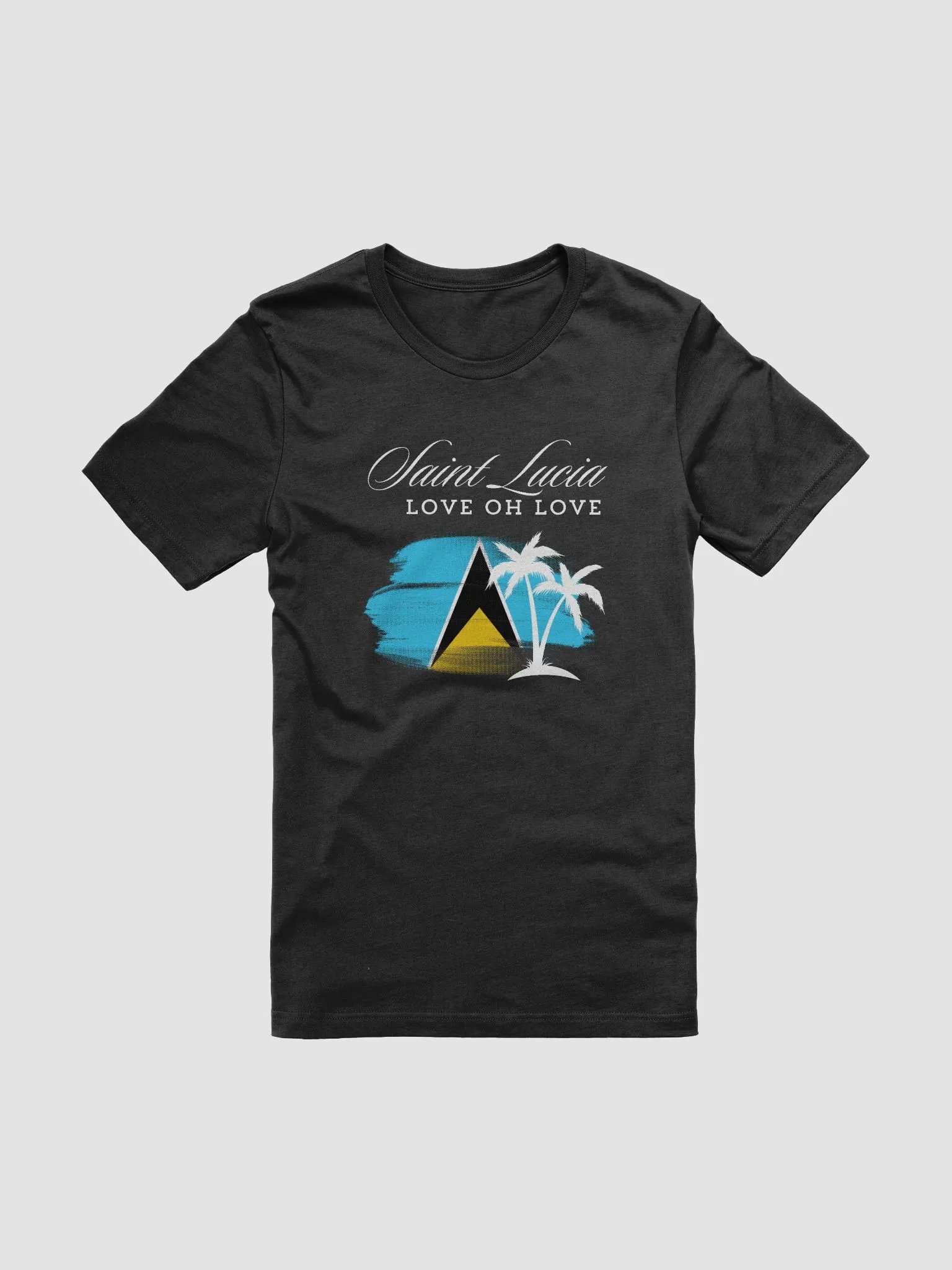 Saint Lucia Love Graphic T-Shirt product image (61)