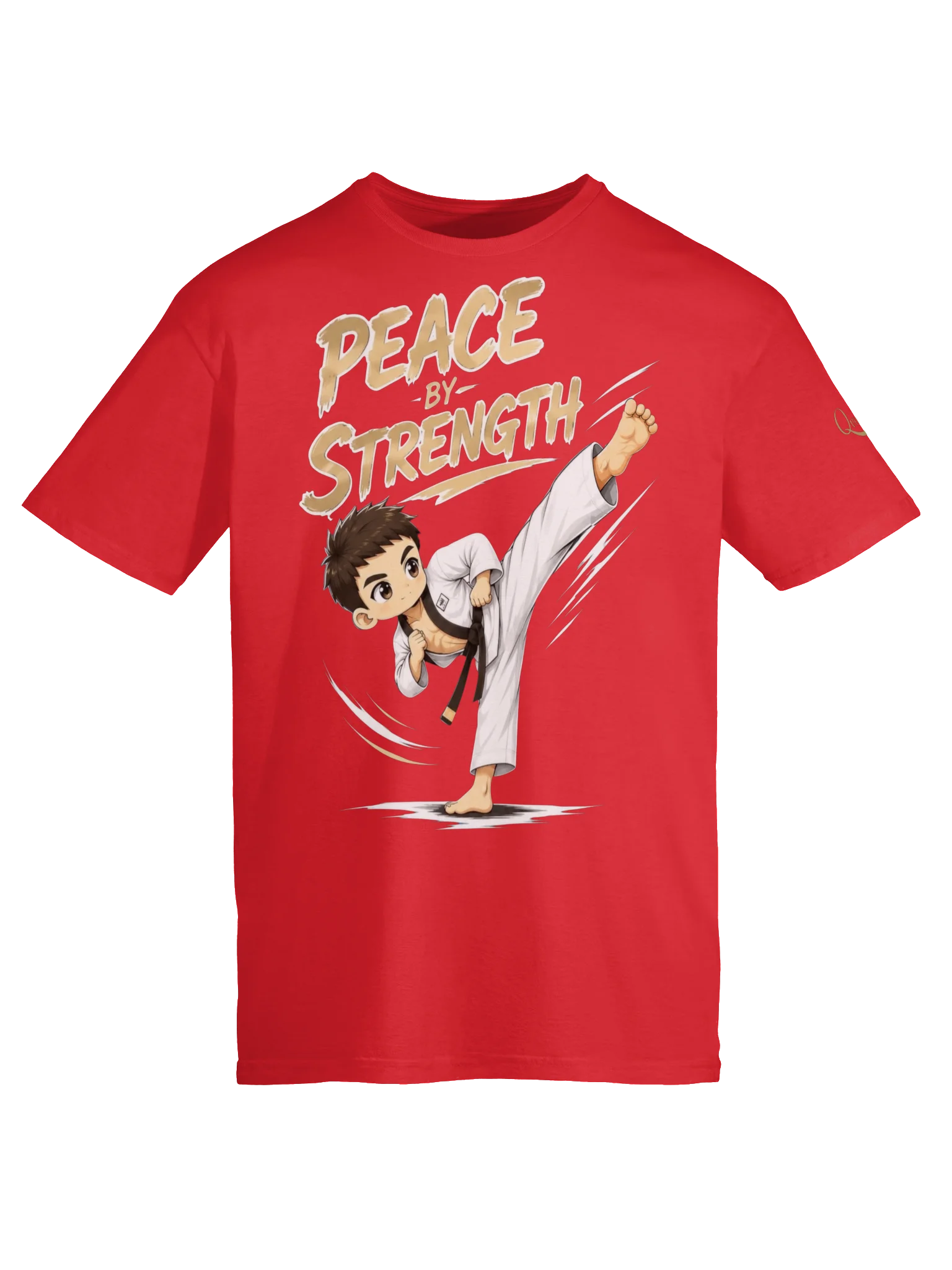 Peace by strength Karate T-shirt - Unisex product image (35)