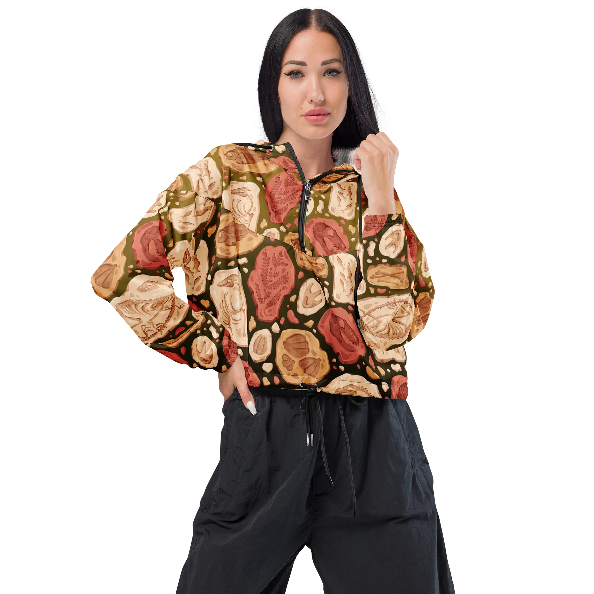 Fossil Cropped Windbreaker product image (1)