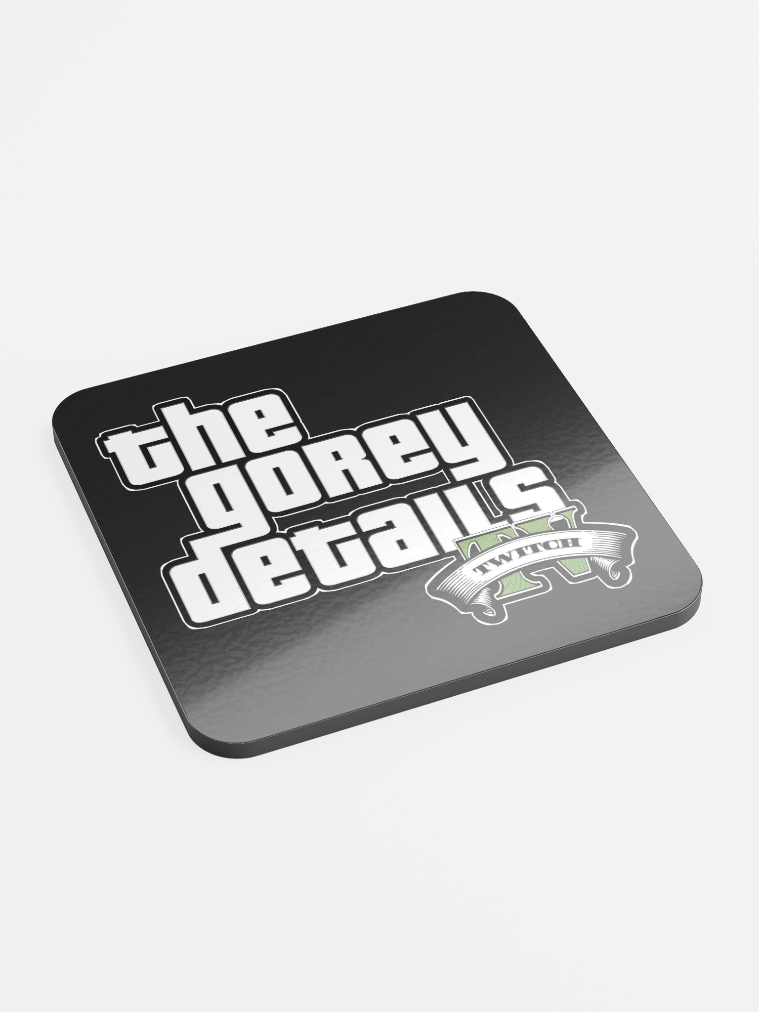 TGD - Glossed Cork Coaster product image (2)
