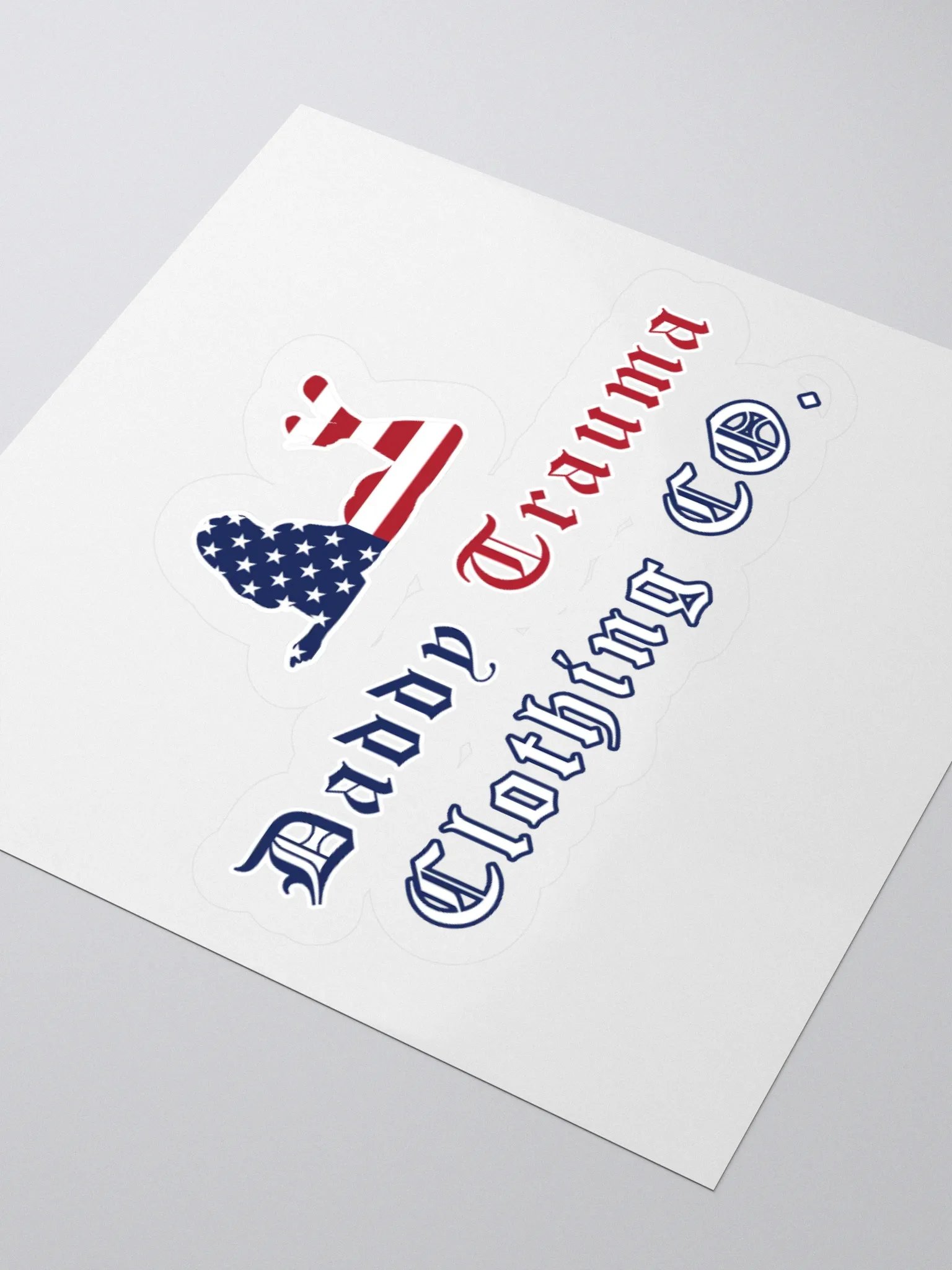 Daddy Trauma Clothing CO Sticker product image (7)