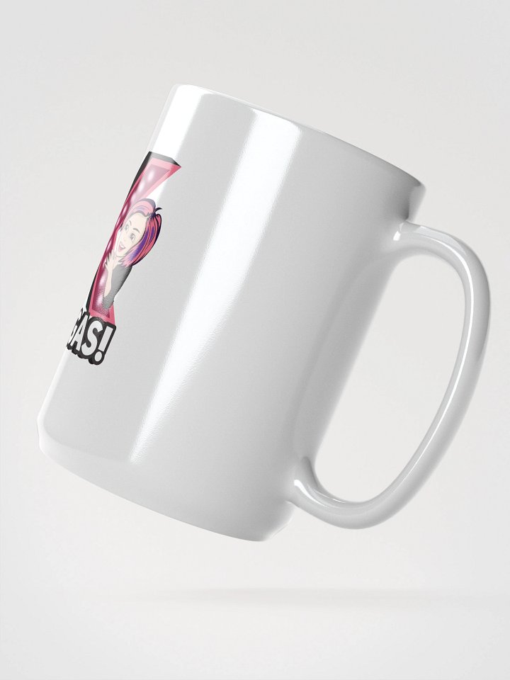J&K White Glossy Coffee Mug product image (2)