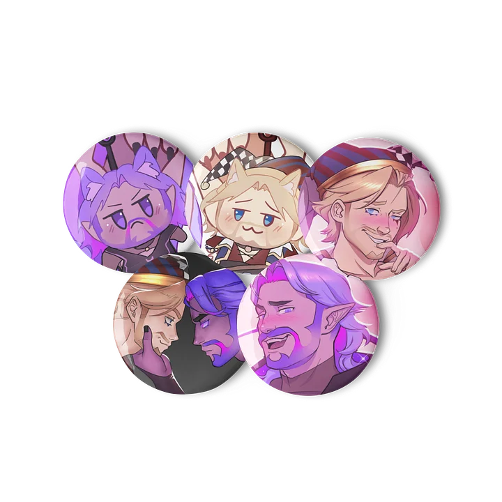 GREEDY BOYS PIN SET product image (1)