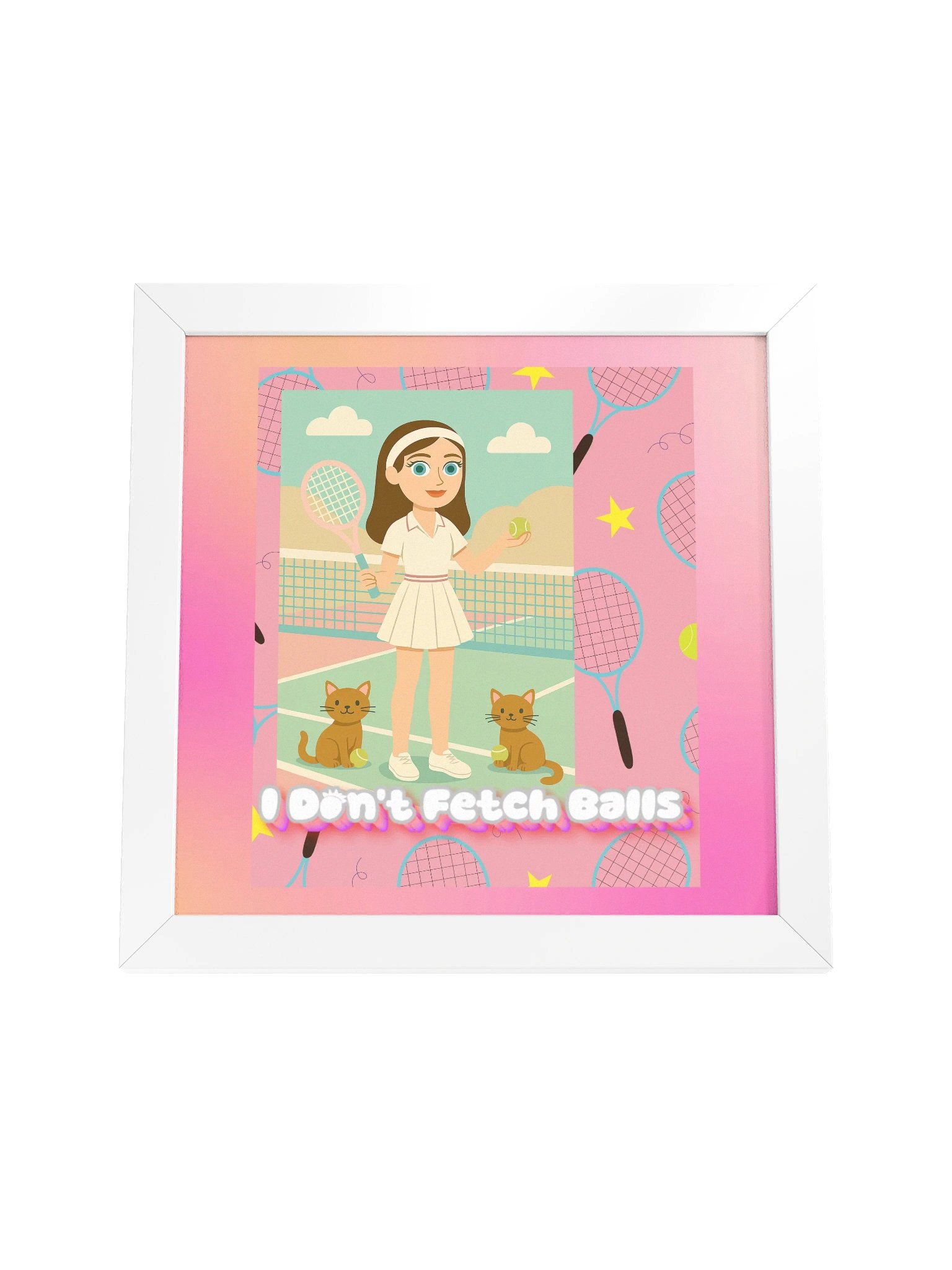 I Don't Fetch Balls Print product image (20)