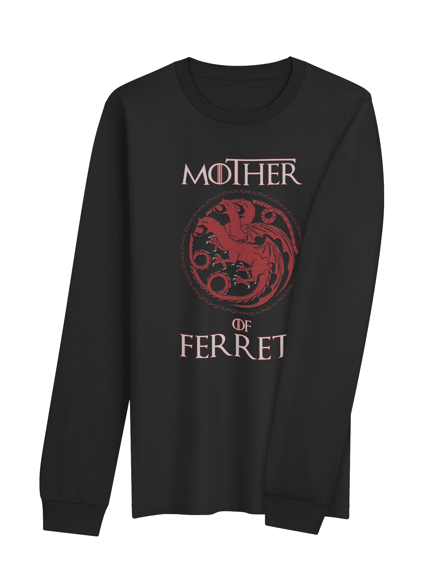 Farm n' Fancy Mother of Ferrets Log Sleeve | Funny Ferret Mom Gift product image (17)