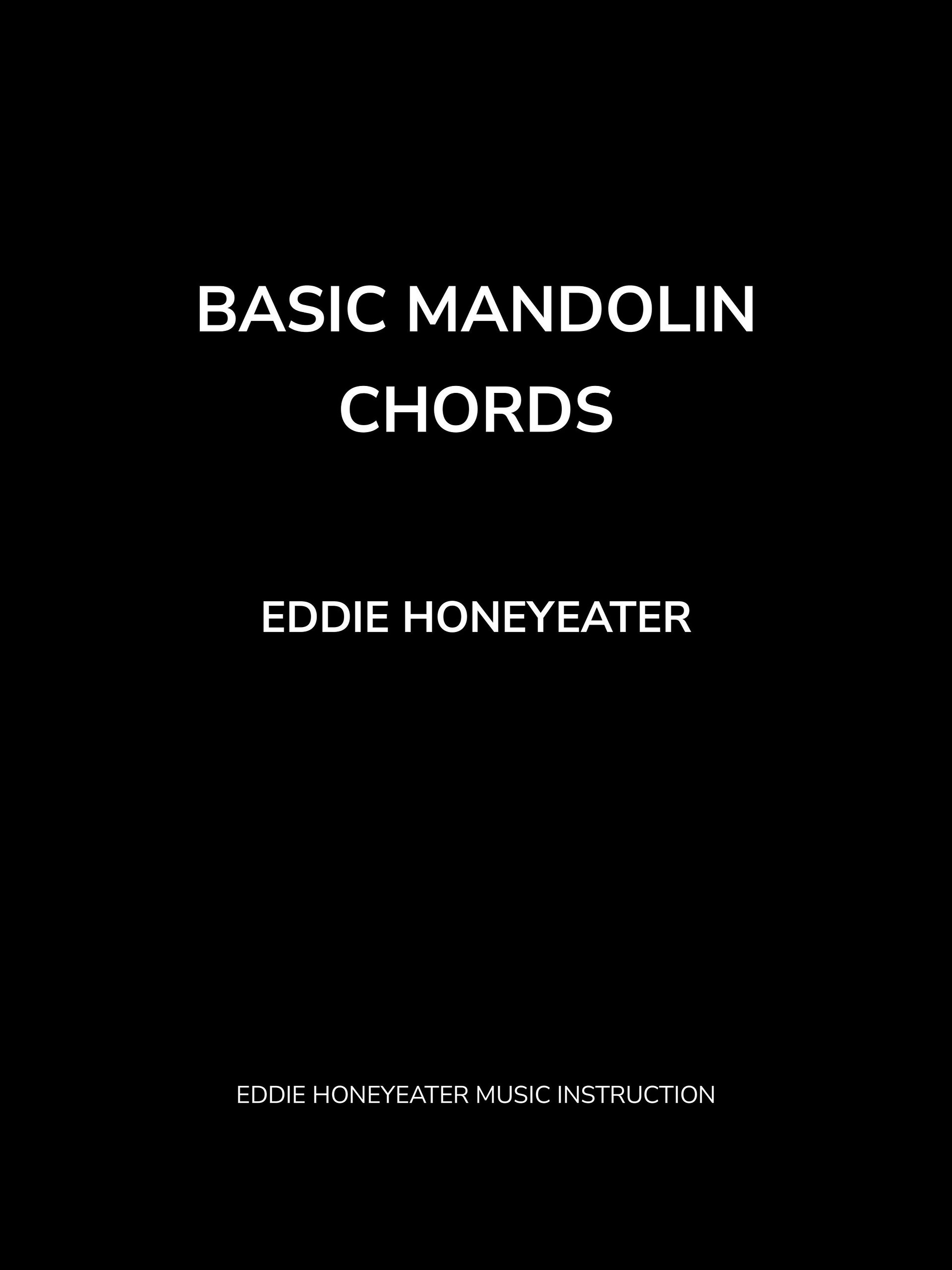 Basic Mandolin Chords product image (1)