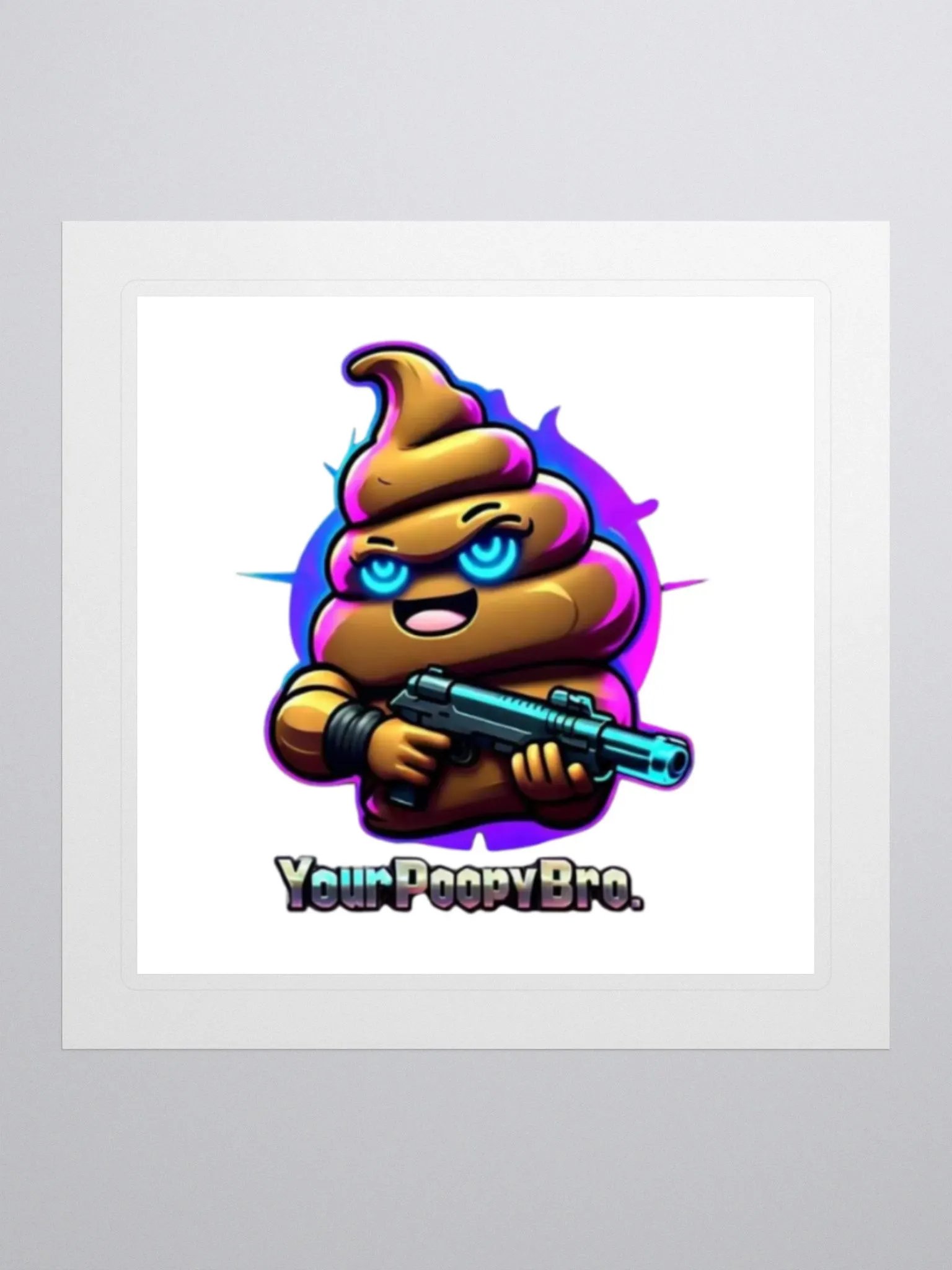 YourPoopyBro Sticker product image (1)