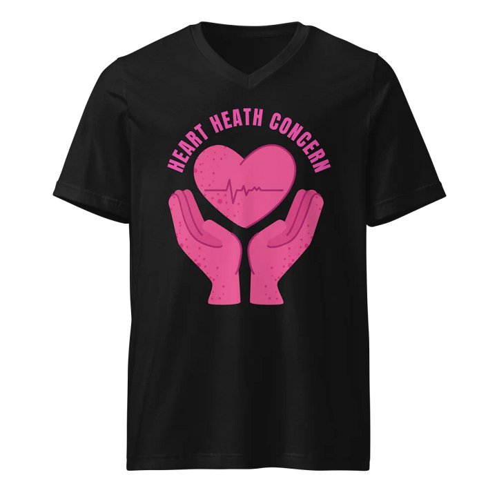 Heartbeat Love V-Neck Tee product image (1)