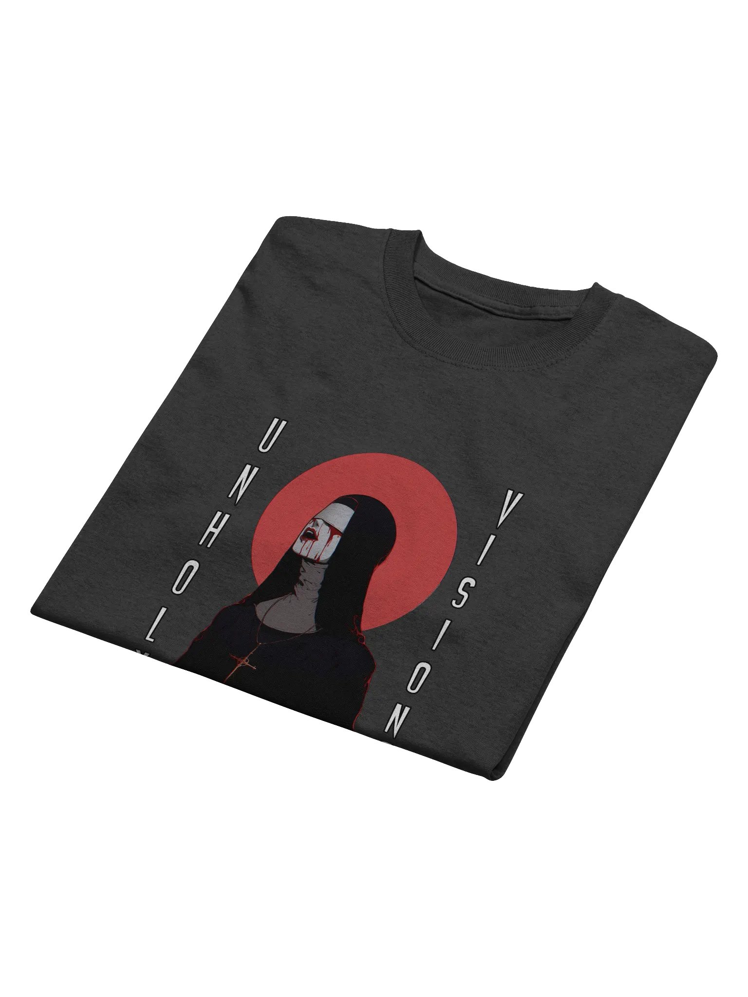 "Unholy Visions" Heavyweight Printed T-Shirt product image (4)