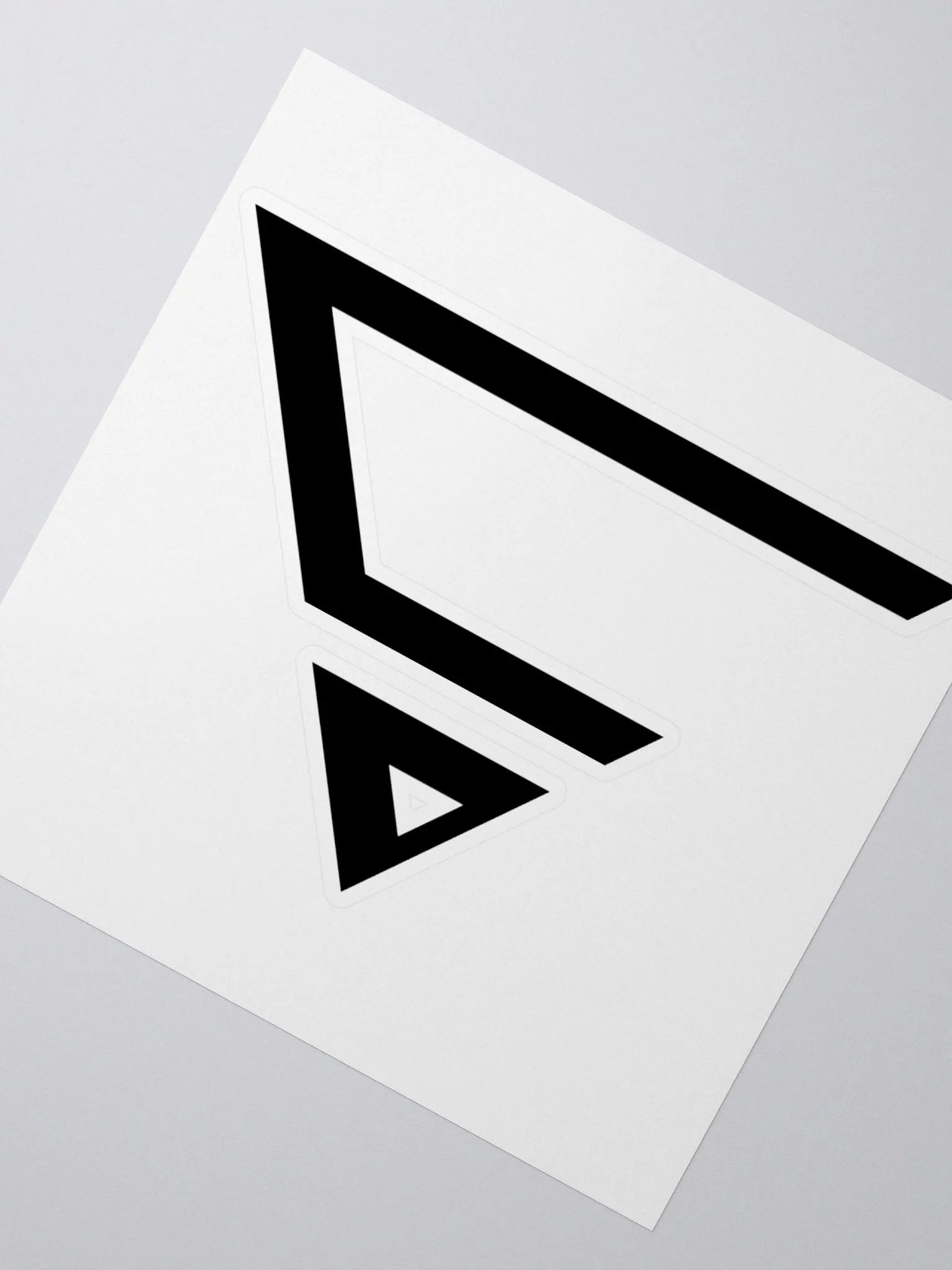 CraytoX Logo Stickers - Black product image (2)