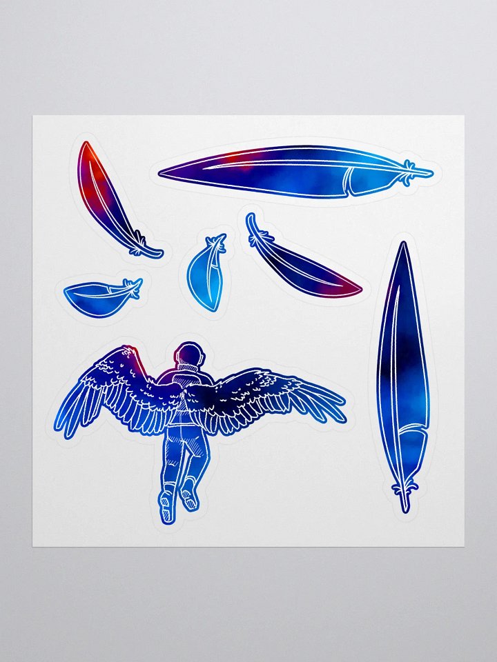 Cosmic Icarus Stickers product image (1)