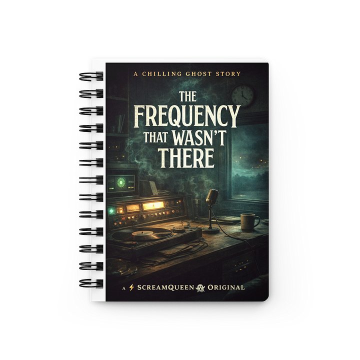 The Frequency that Wasn't there spiral notebook product image (1)