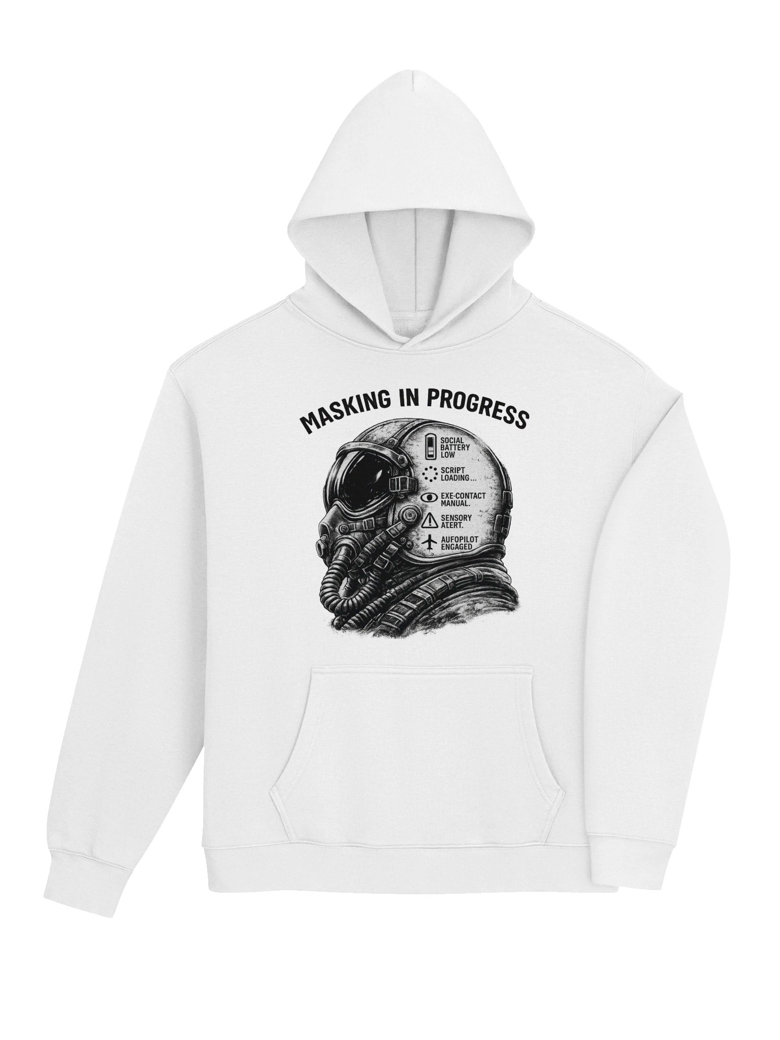 Masking in Progress- Light Colors Hoodie product image (20)