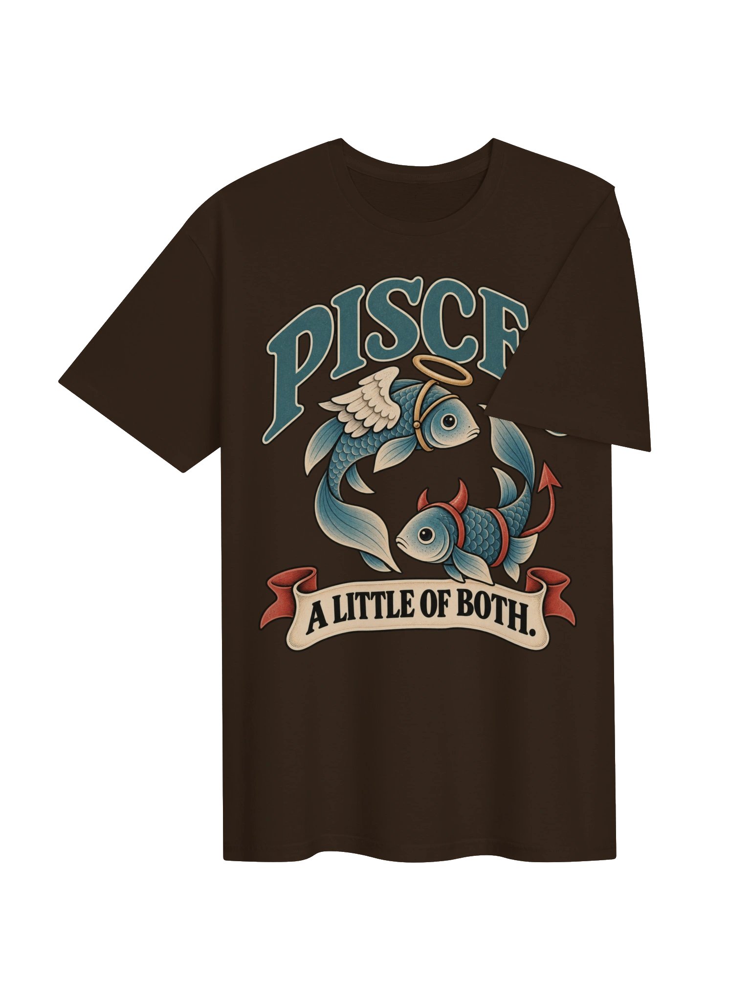 Pisces Halloween | A Little of Both Tee product image (4)