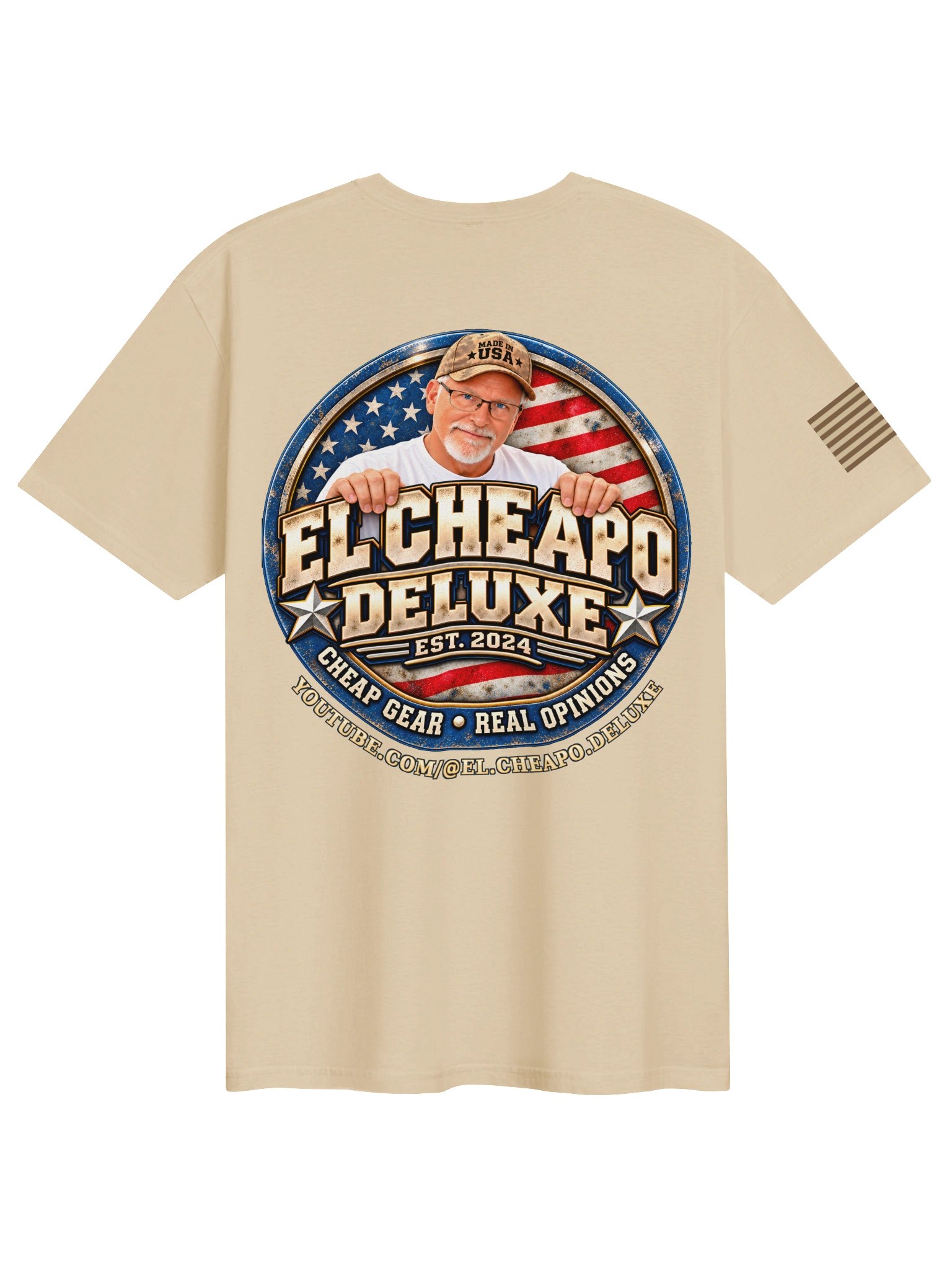 El Cheapo Deluxe – The Official Channel Tee product image (2)