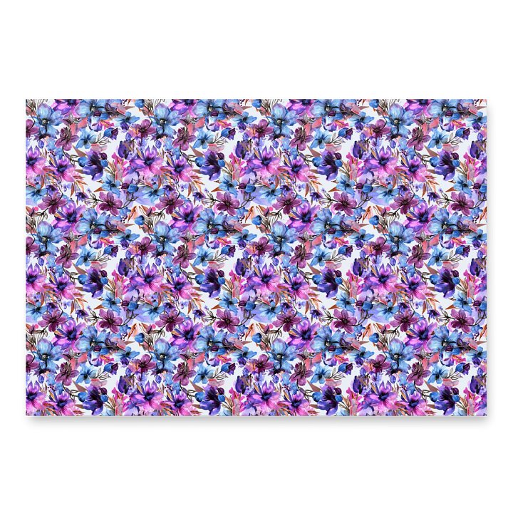 Purple Flowers Paper product image (2)
