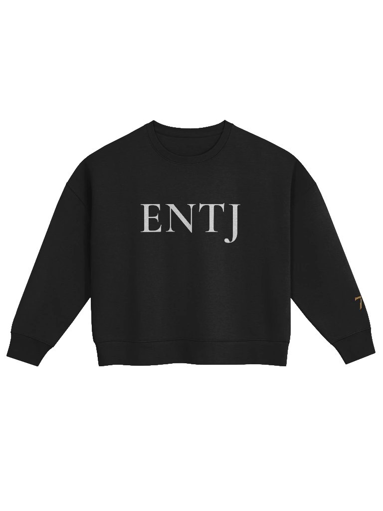 ENTJ Women's Organic Crew Neck Sweatshirt – The Commander | 77Scenarios product image (3)