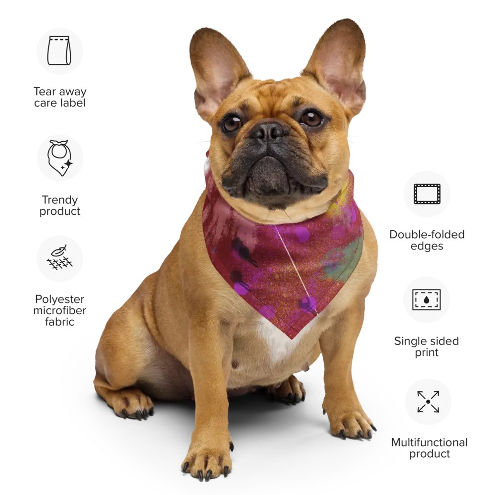 SplatterWear 'Radish' Bandana product image (3)