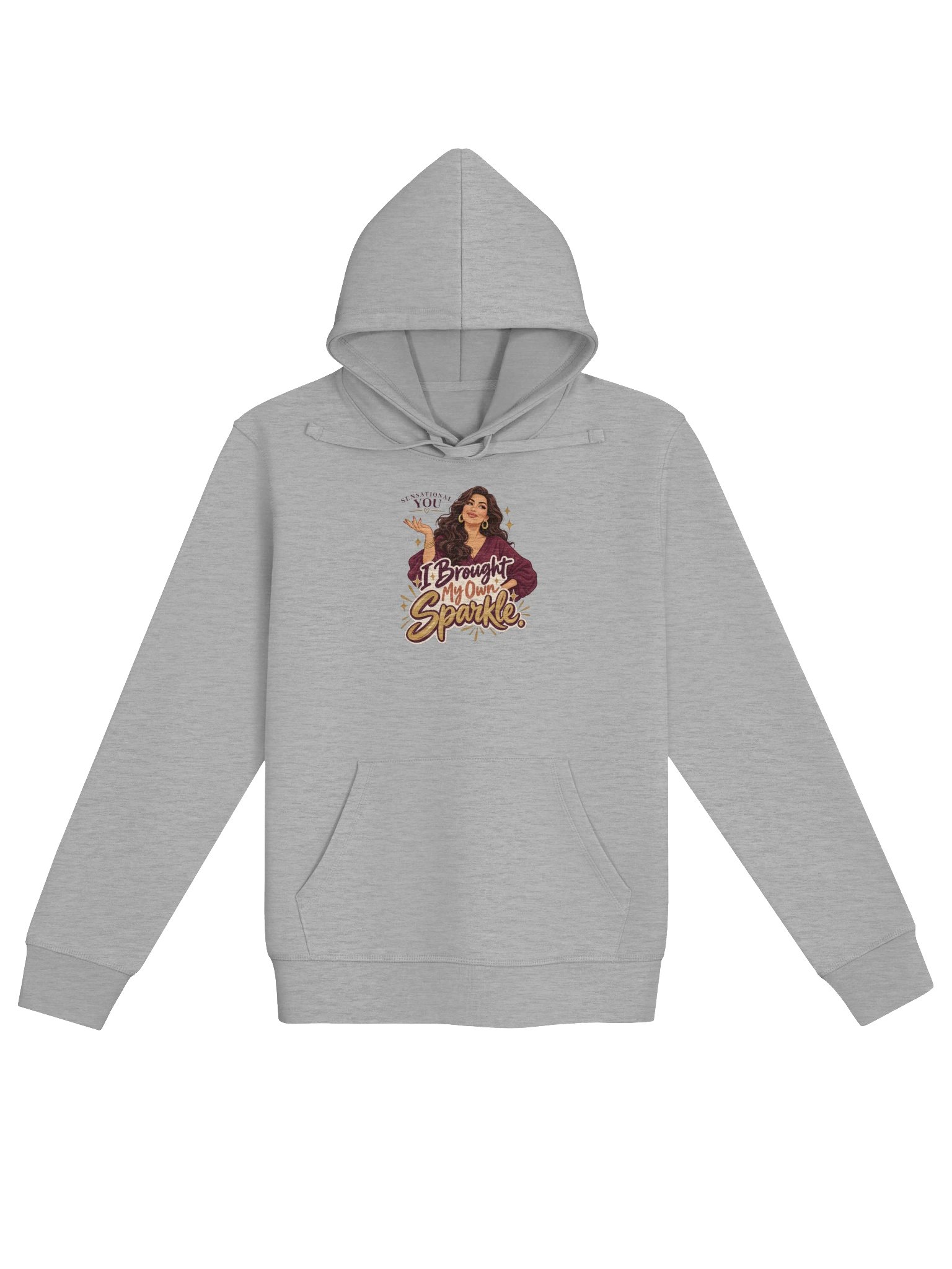 Brought My Own Sparkle Organic Hoodie product image (1)