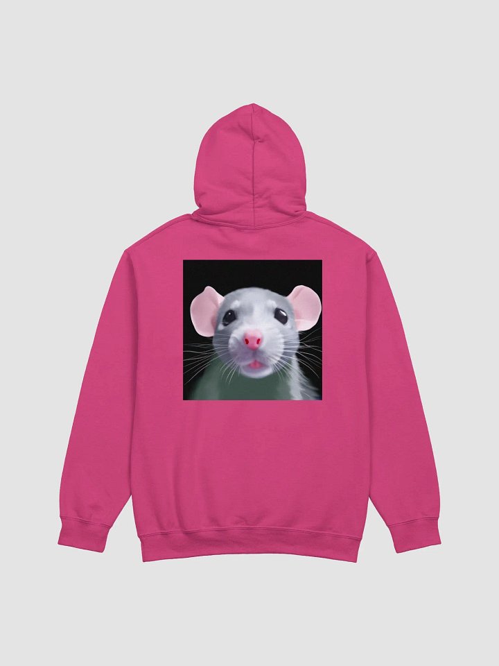 Baby rat girl VERY PINK hoody product image (2)