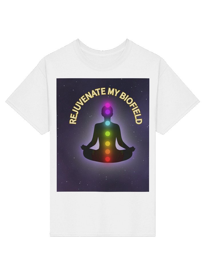 Rejuvenate MY Biofield White Short Sleeve product image (1)