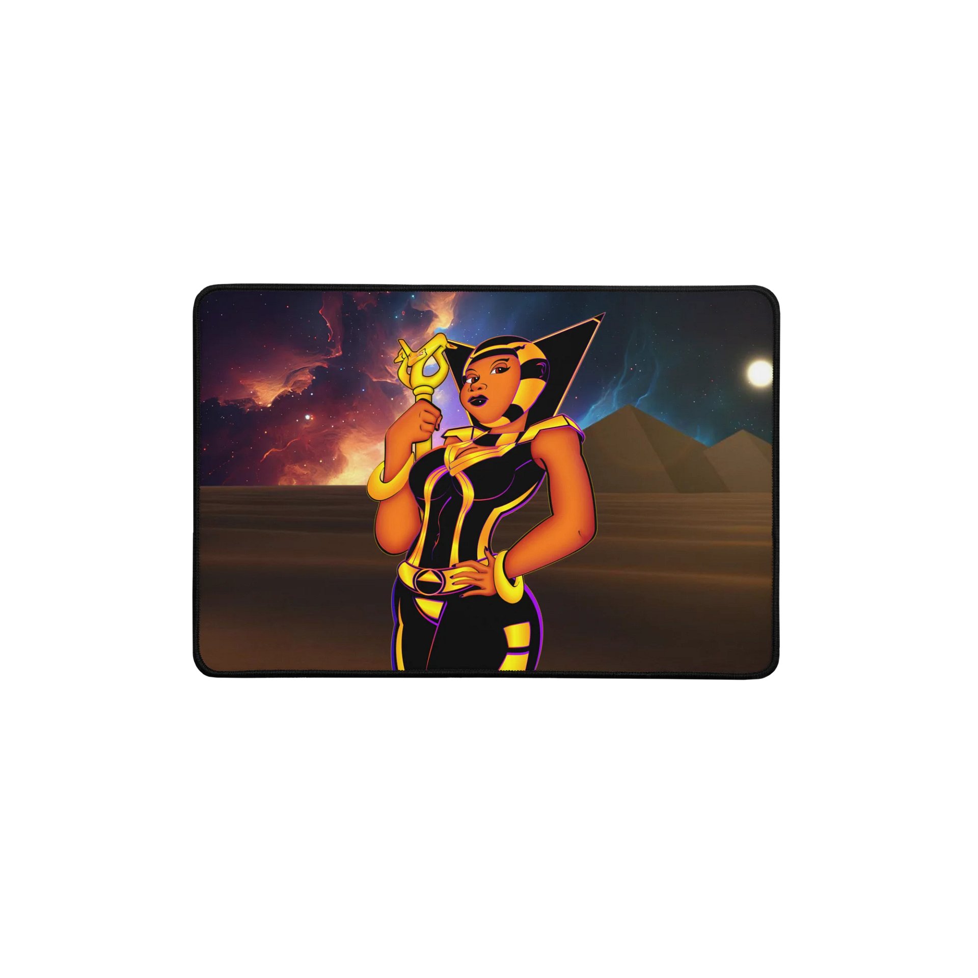 Queen Cosmic Egyptian Desk Mat product image (1)