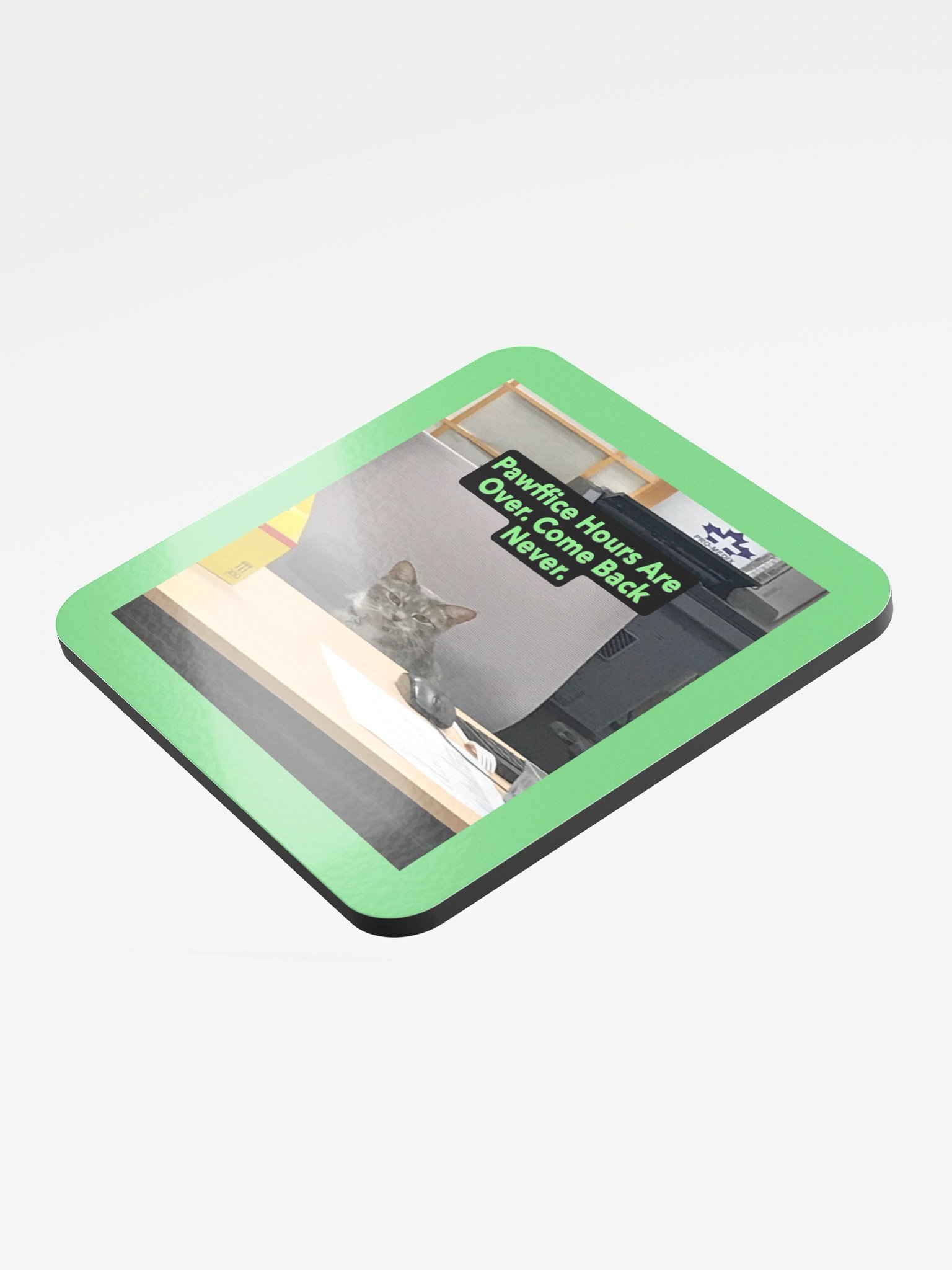 Pawffice Hours Coaster product image (3)
