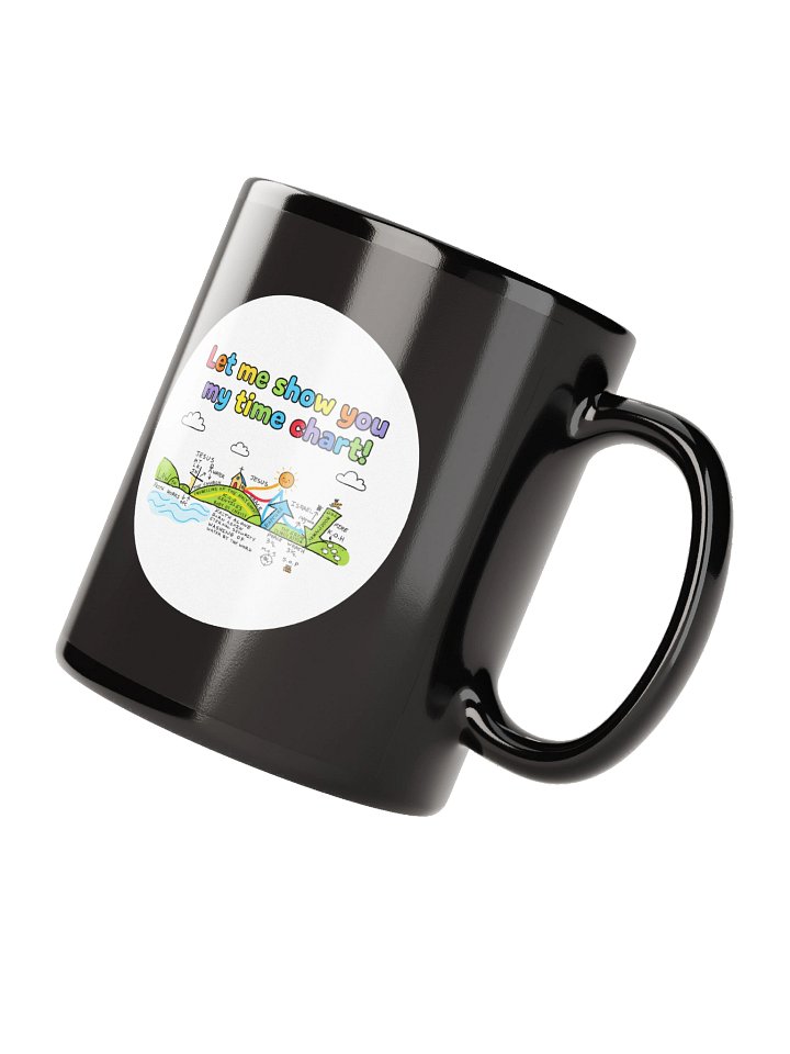 Let Me Show You My Time Chart Black Mug product image (3)