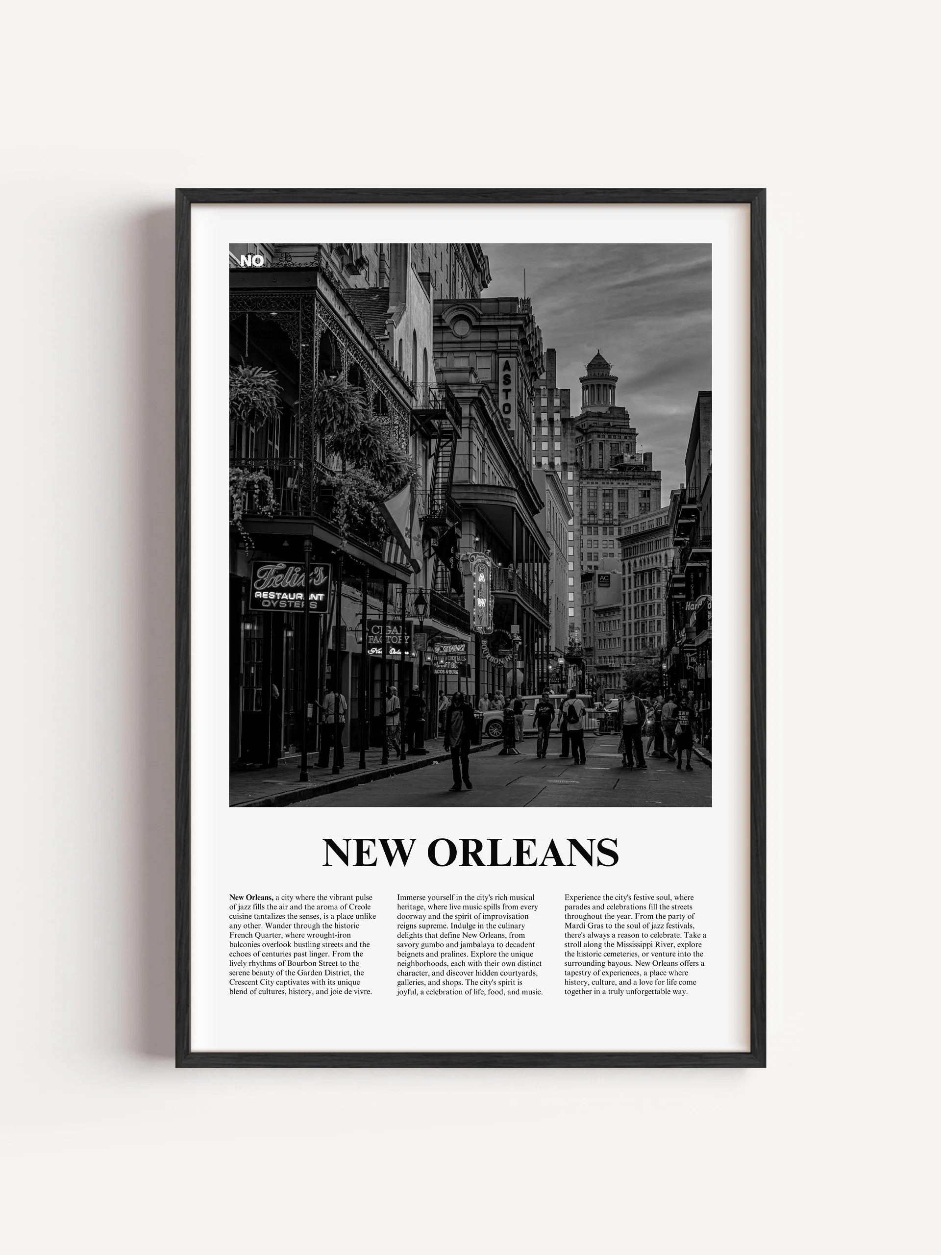 New Orleans 03 Newspaper Poster product image (1)