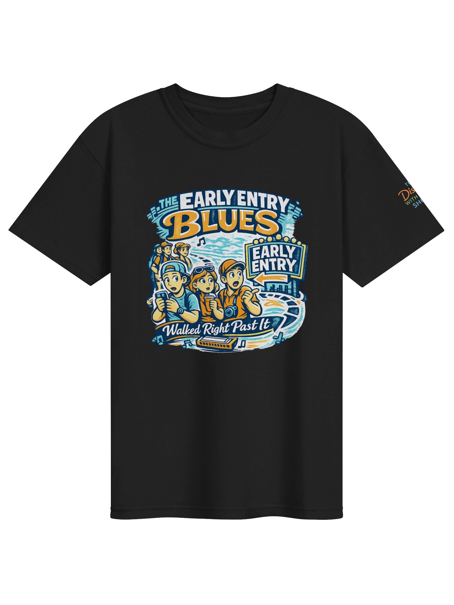 The Early Entry Blues T-Shirt | Walked Right Past It product image (2)