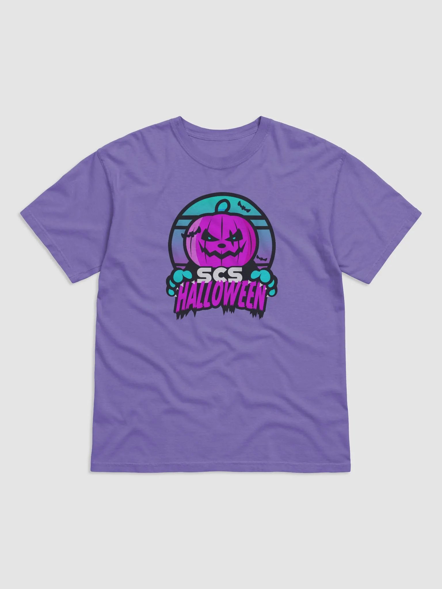 SCS HALLOWEEN BLACK BORDER UNISEX T-SHIRT product image (1)