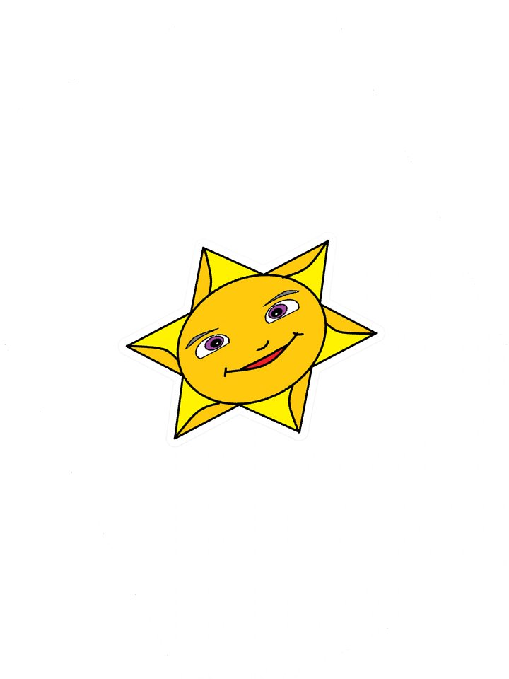 Sunny Smiles Custom Sticker Sheet product image (1)