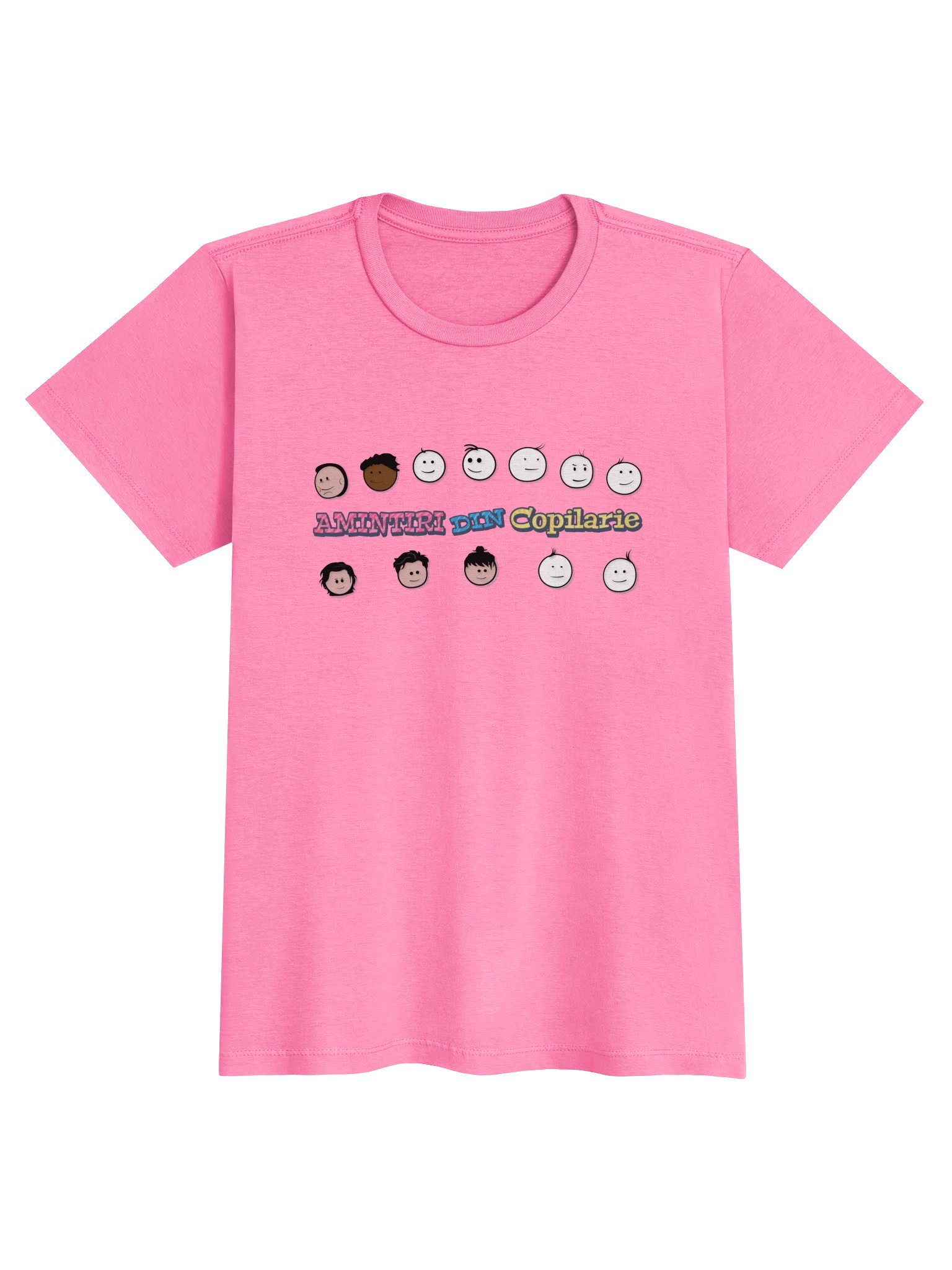 Tricou Damă Roz – Amintiri Din Copilărie product image (1)