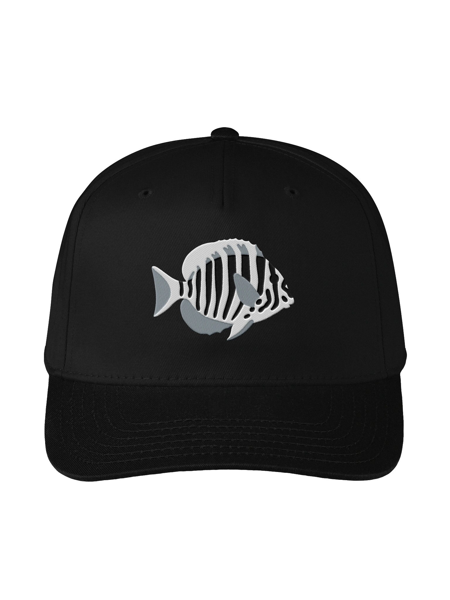 Zebra Tang Mid-Profile Baseball Cap (Embroidered) for Reef and Marine Aquarium Lovers product image (1)