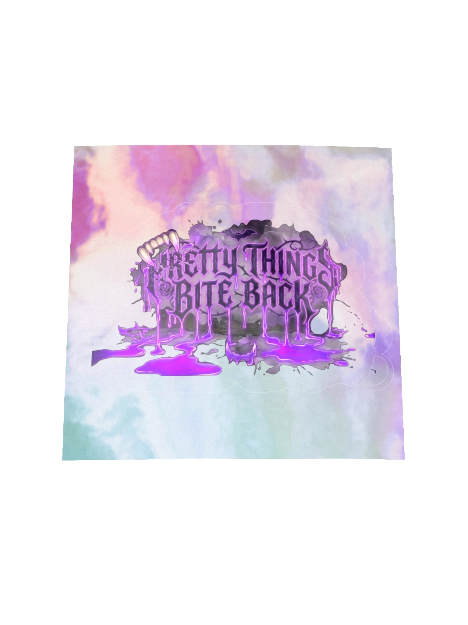Pretty Things Bite Back — Holographic Kiss-Cut Stickers product image (2)