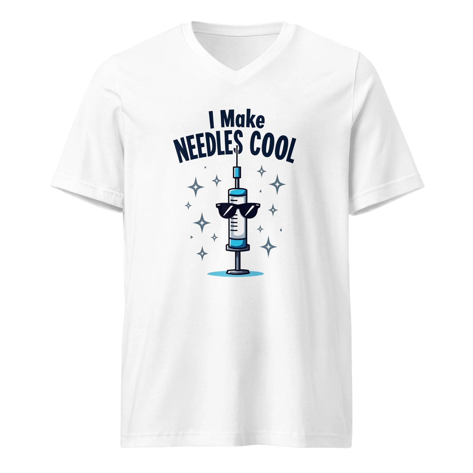 Cool Syringe V-Neck Tee product image (1)