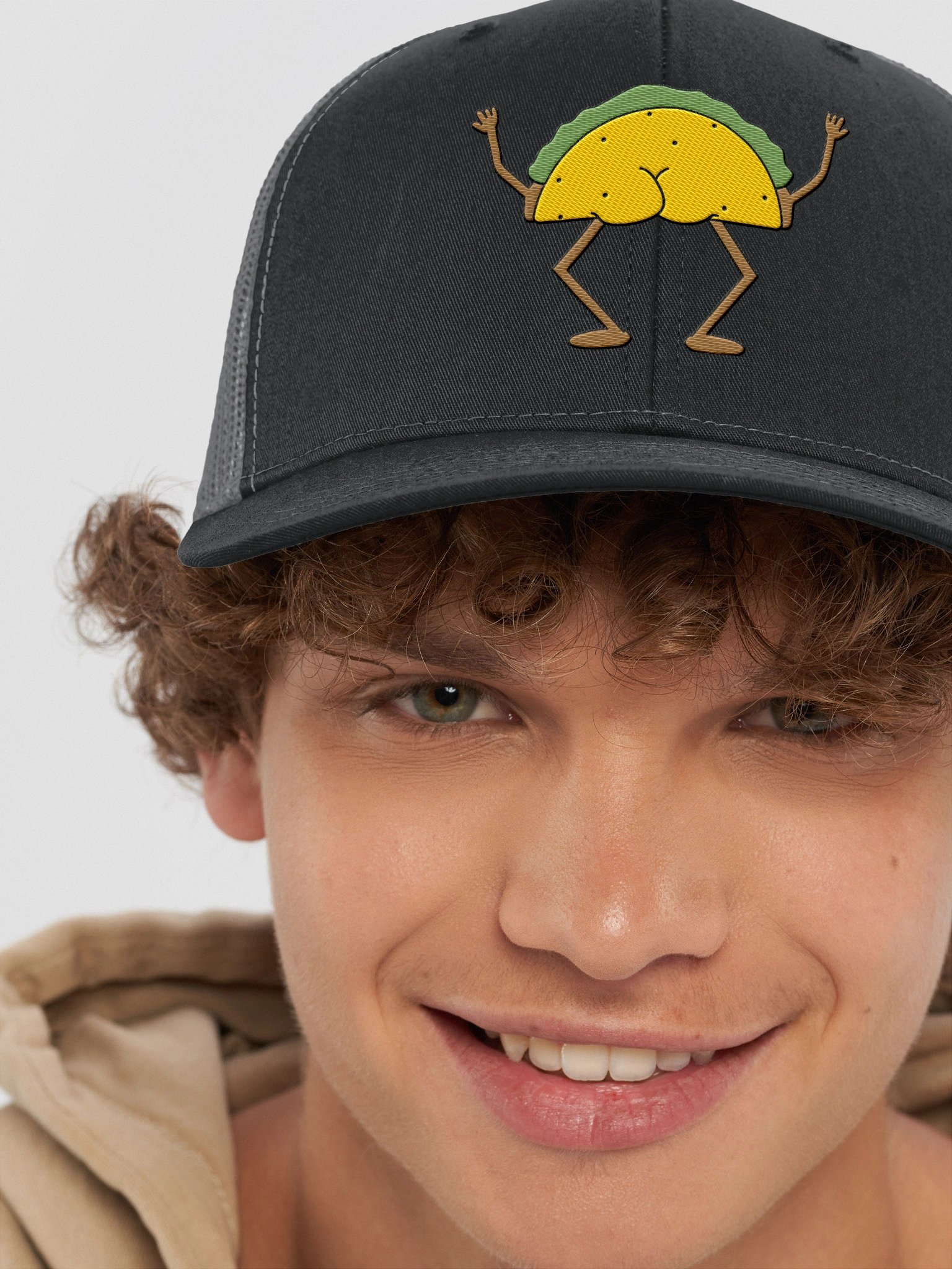 Taco Cheeks Trucker Hat product image (8)
