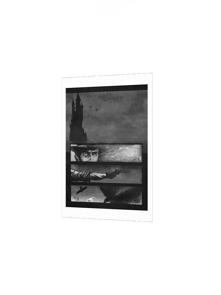 Dark Tower print (black and white) product image (9)