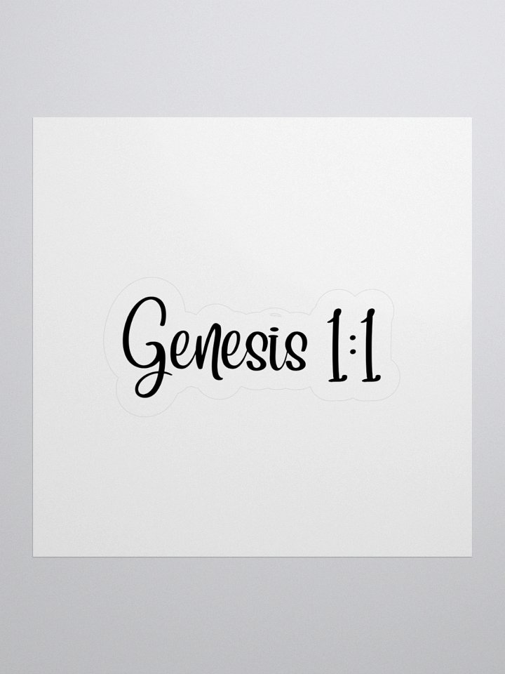 Genesis 1:1 product image (1)