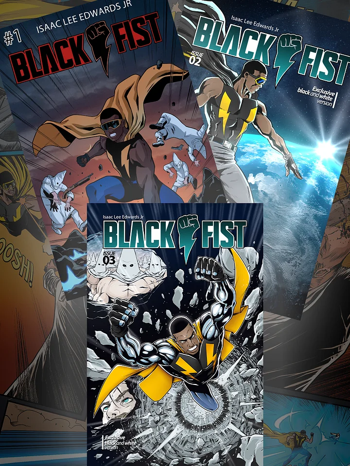 Black Fist Triple Pack(Issues #1 - #3) product image (1)