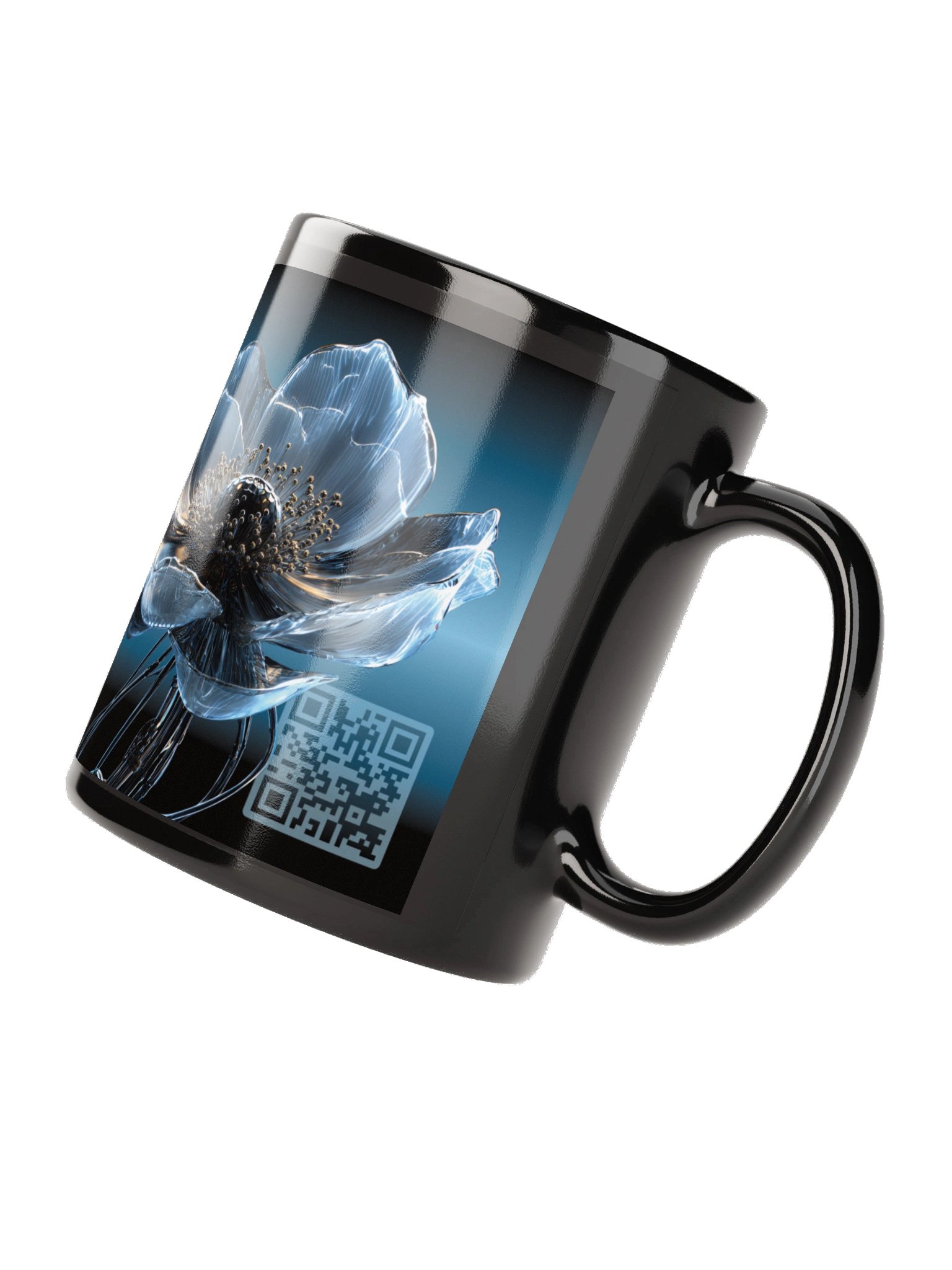 Hollow Eye, Black Glossy Mug + Daily Poetry Experience [AUDIO] product image (5)