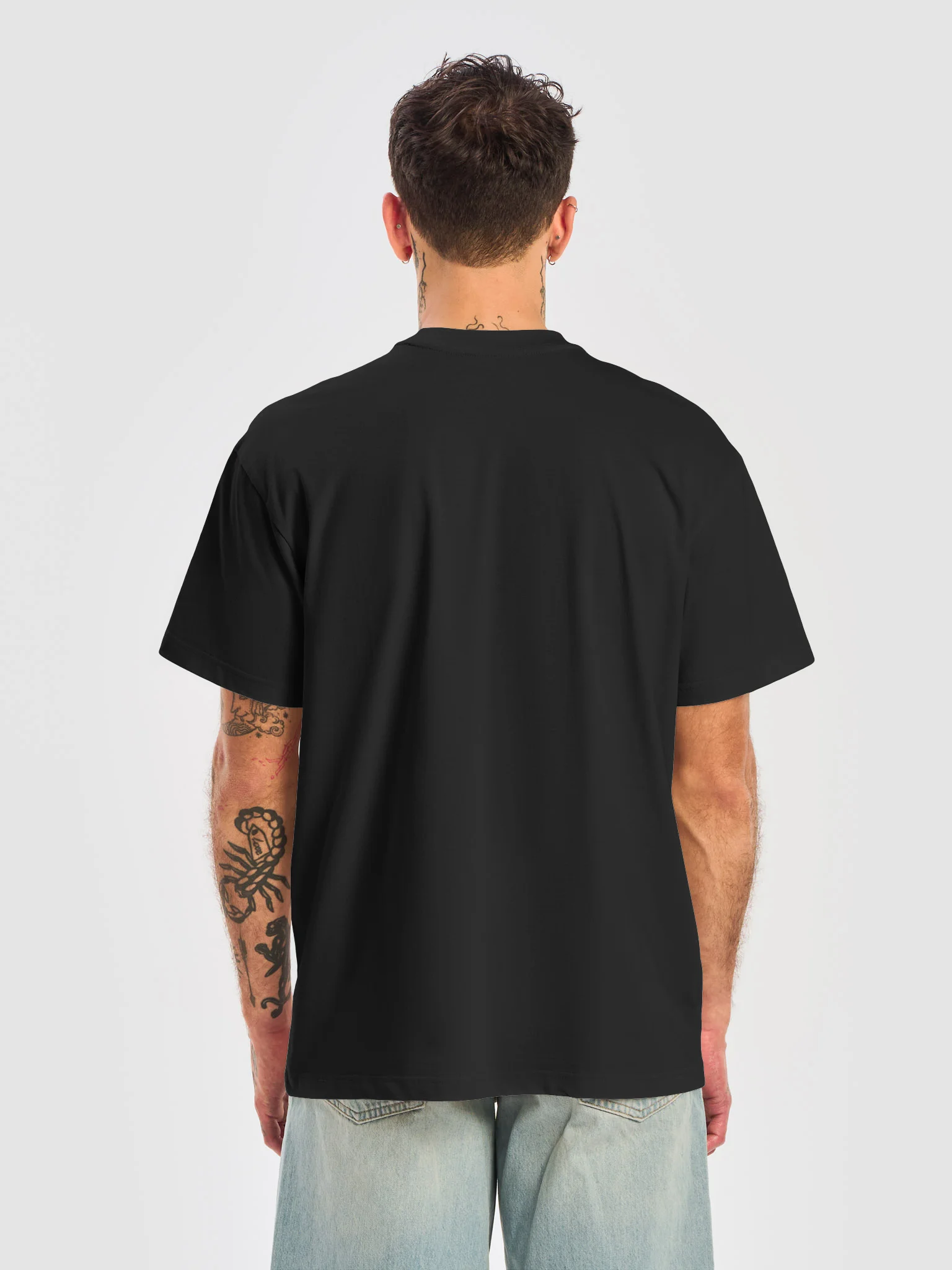 Acceptance - Minimal Black Geometric Box Tee product image (11)