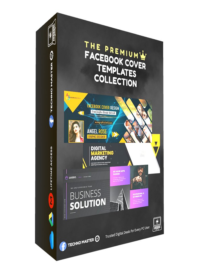 10+ Facebook Cover Templates Collection – Ready-to-Edit Designs for Personal and Business Pages product image (1)
