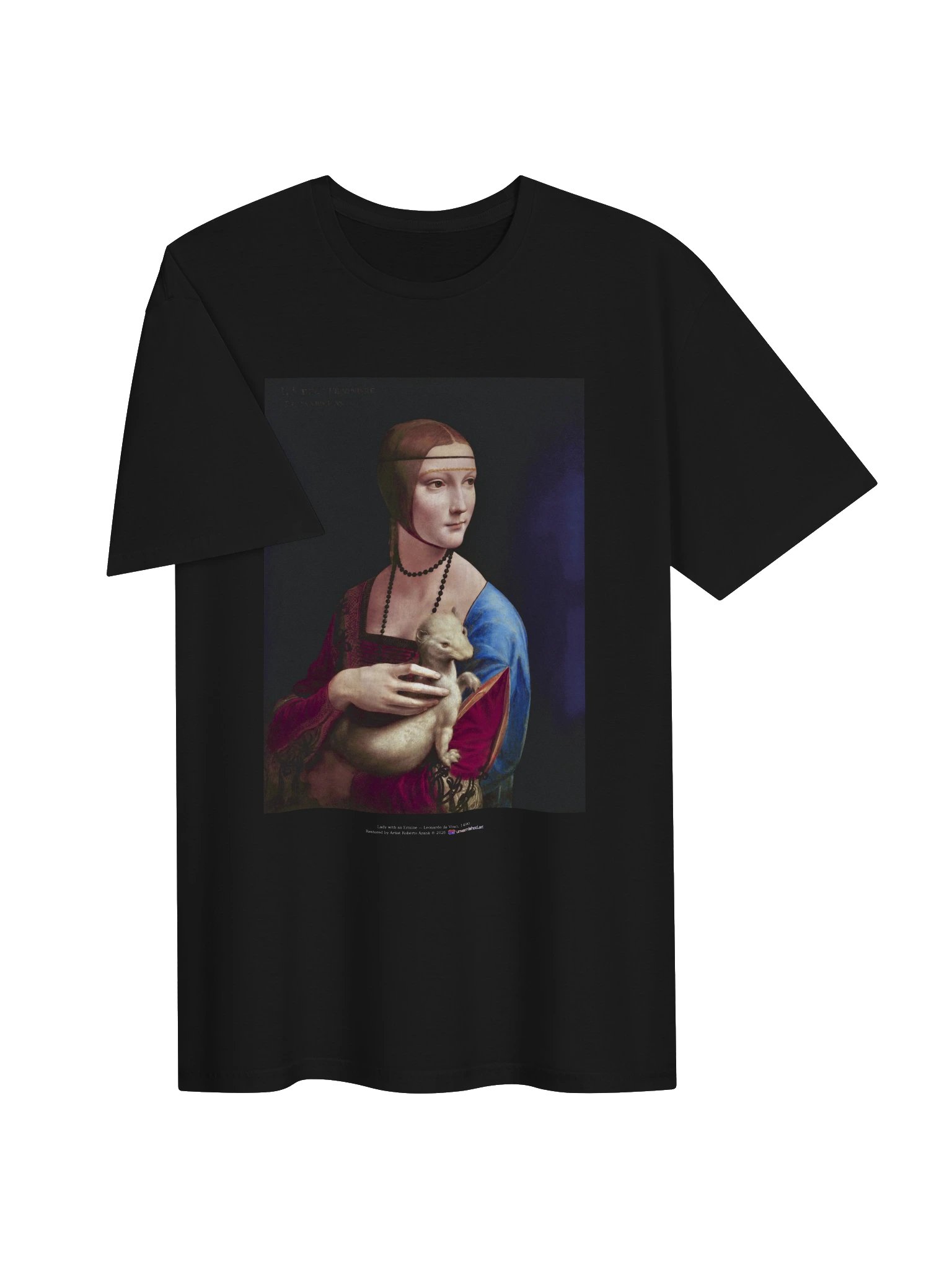 Lady with an Ermine — T-Shirt product image (3)