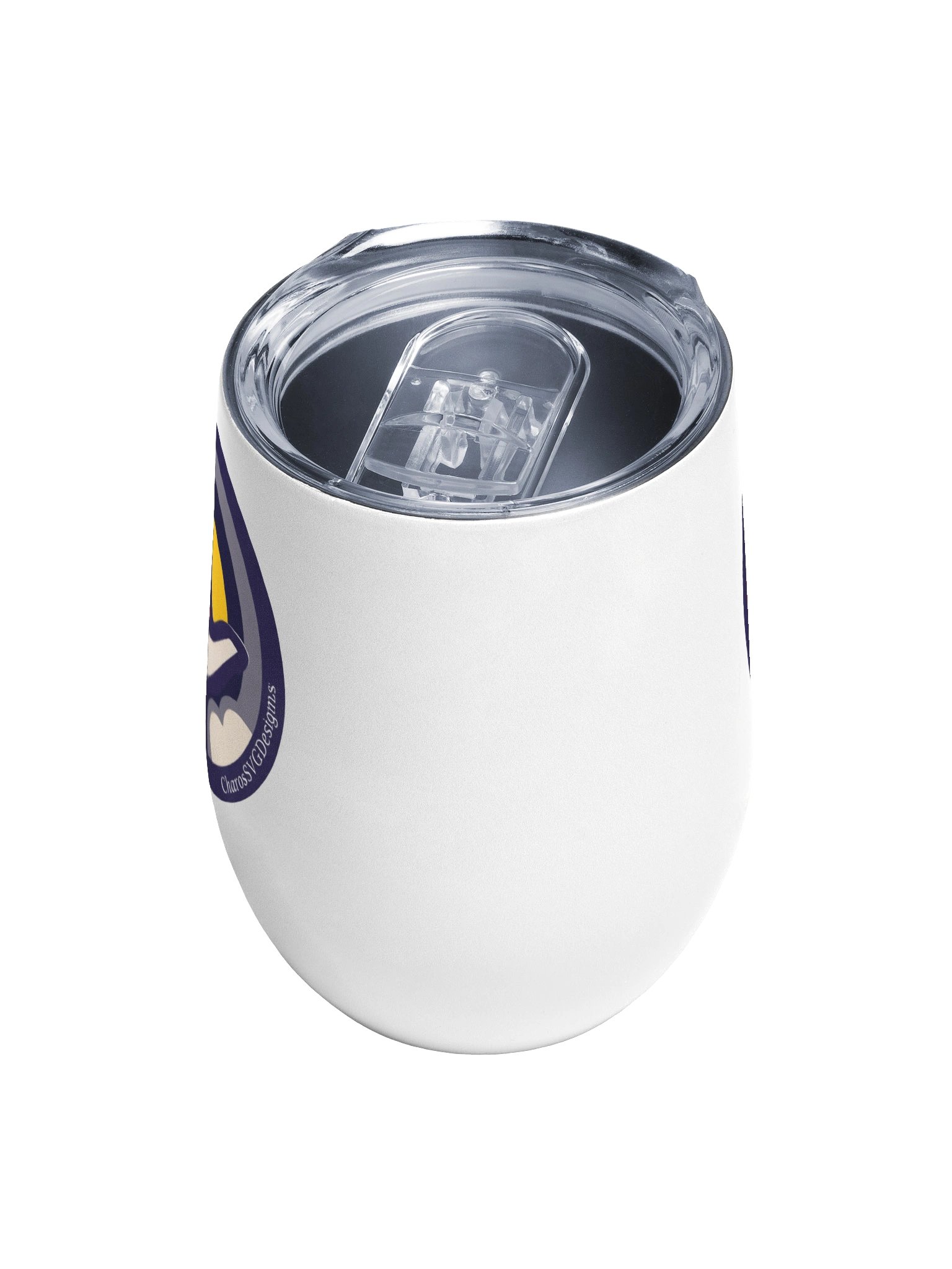 ASL I Love You to Infinity Tumbler | Sign Language Wine Tumbler | Love Without Words | Meaningful Gift | Deaf Community Inspired | 12 oz product image (5)