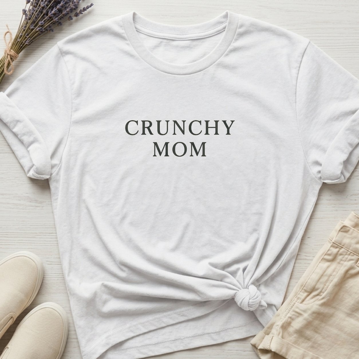 Non Tox Club: "Crunchy Mom 2" Organic T-Shirt product image (1)