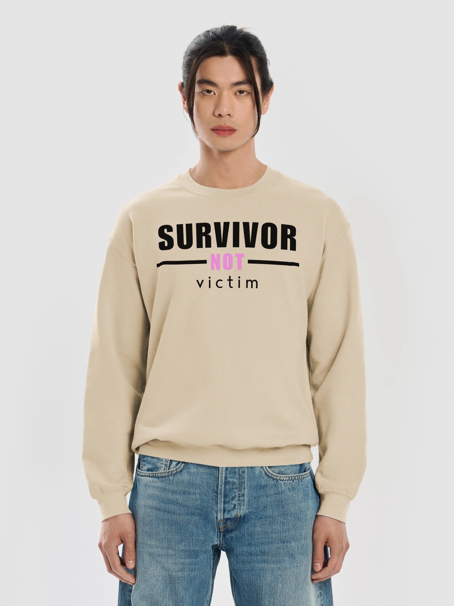Survivor - Not Victim  -  Crewneck product image (21)