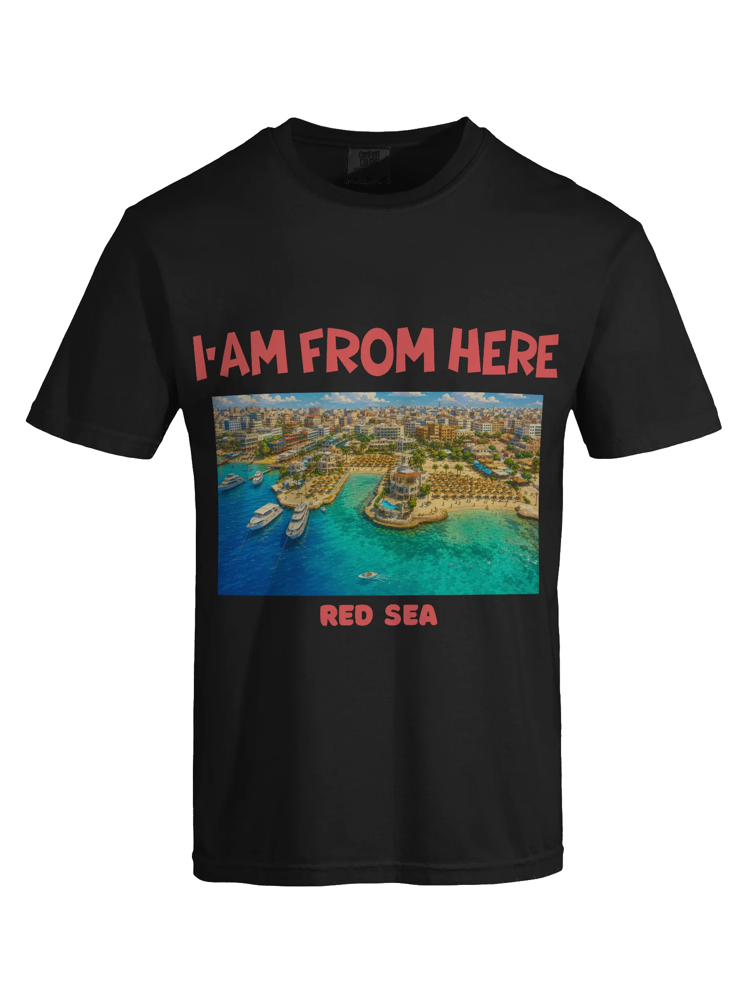 Red Sea T-Shirt (Heavyweight Fabric) product image (5)